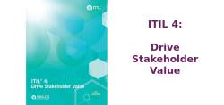 آموزش ITIL v4 Drive Stakeholder Value